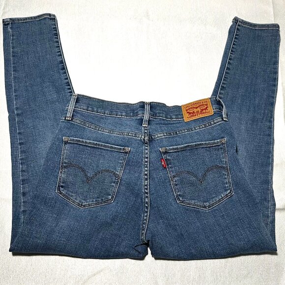 Levi Strauss & Co 311 Shaping Skinny Ankle Blue Jeans Size 27 - Picture 5 of 6